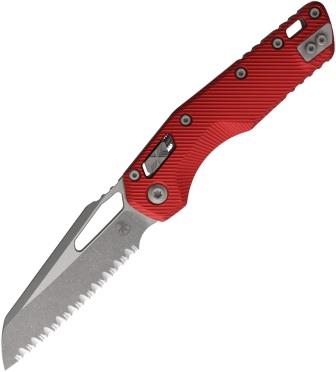 MCT21012APFLRD Microtech Standard Issue MSI Ram-Lok Pocket Knife Red